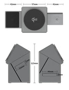Auto-Rotation Magnetic Charger with Pop-Up Design
