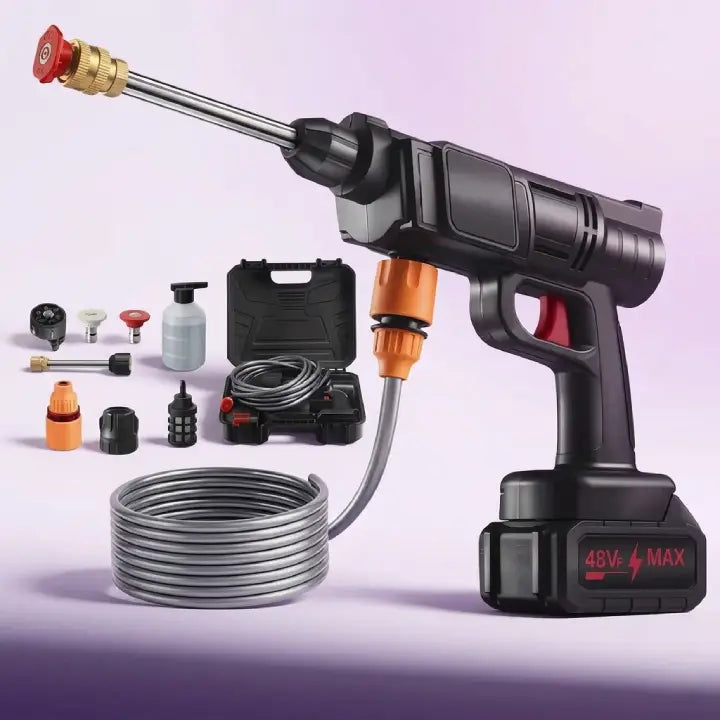 High pressure car washing gun