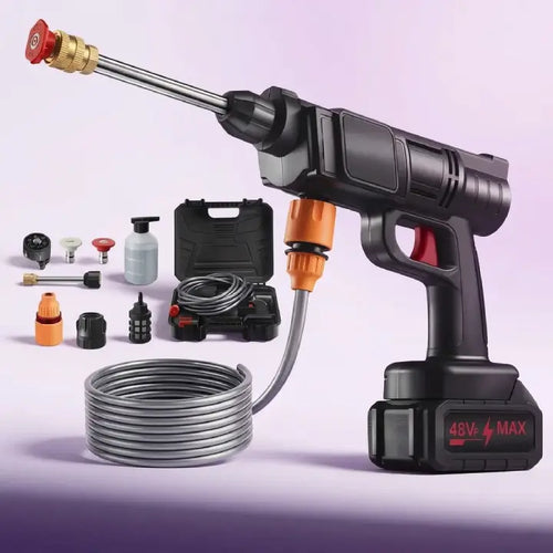High pressure car washing gun