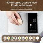 LED digital kitchen scale for cooking