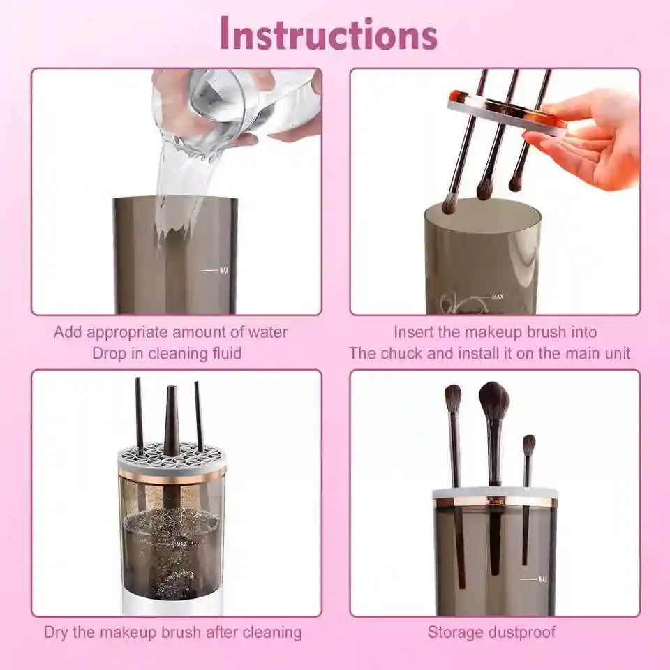 Vortex deep cleaning makeup brush device KSA