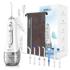 Compact and portable water flosser for travel use
