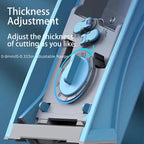 Kitchen cutter with built-in storage box