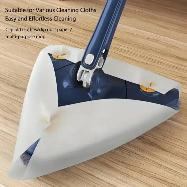 Triangle mop reaching corners and edges