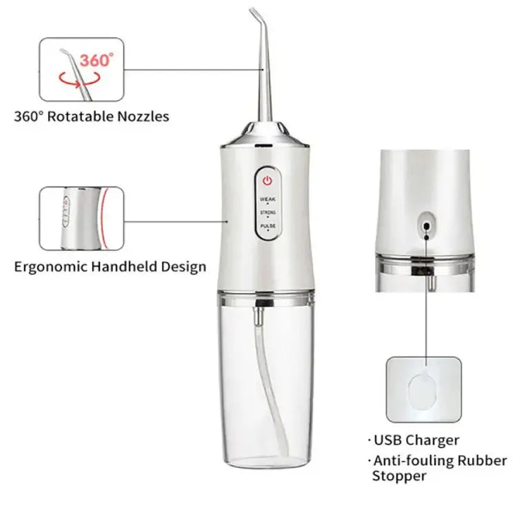 USB rechargeable water flosser KSA