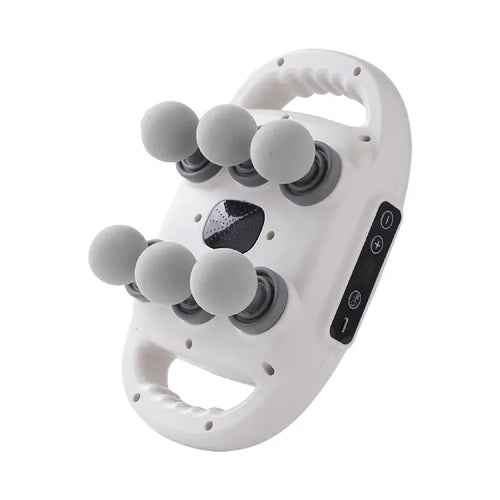 Six-Head Massage Gun with six interchangeable heads