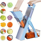 Vegetable slicer with multiple cutting modes