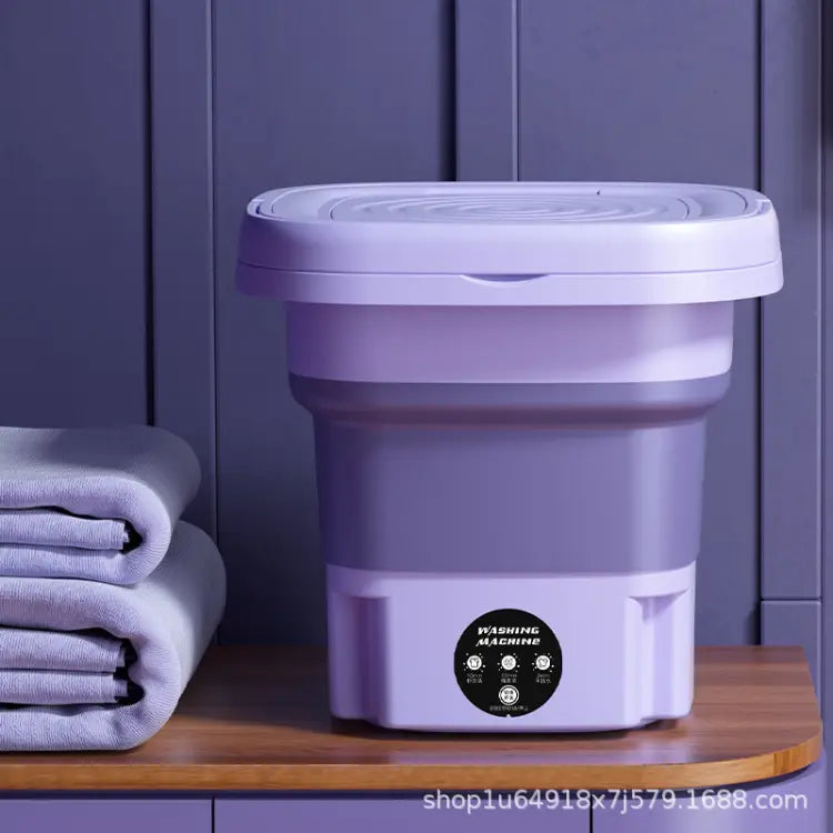 Mini washer with spin basket